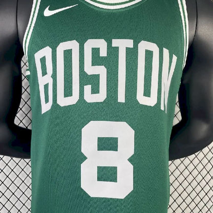 Camisa masculina Kristaps Porzingis verde da equipe