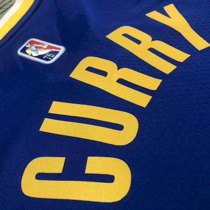 Camisa masculina Stephen Curry 2.974ª de 3 pontos – Edição de 75º aniversário