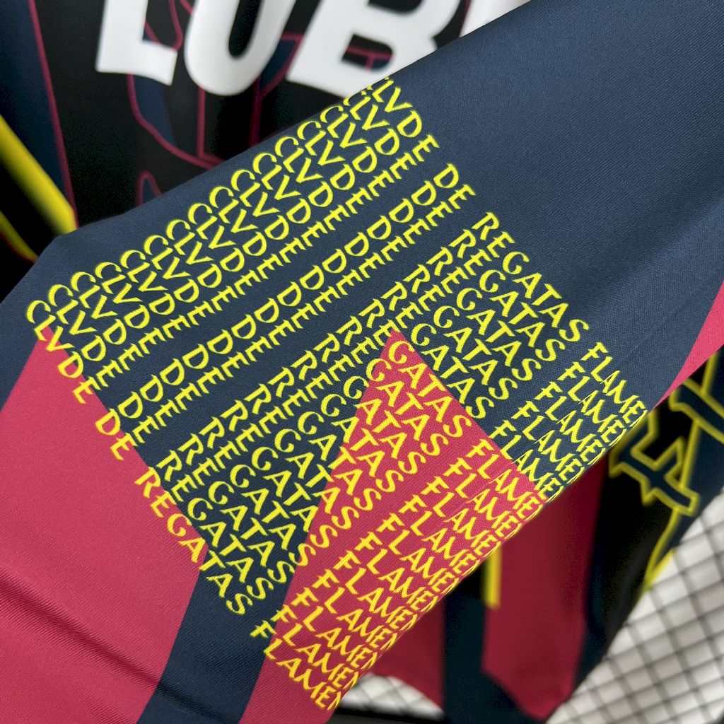 Camisa de goleiro retrô manga comprida do Flamengo 1998