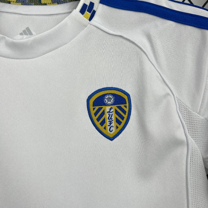 Kids Leeds United FC 2025/26 Home Kit