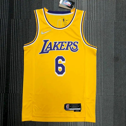 Camisa amarela masculina do LeBron James – Edição de 75º aniversário