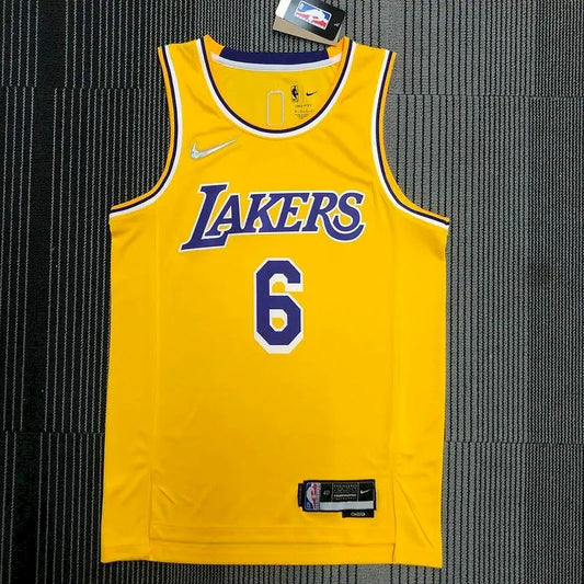 Camisa amarela masculina do LeBron James – Edição de 75º aniversário