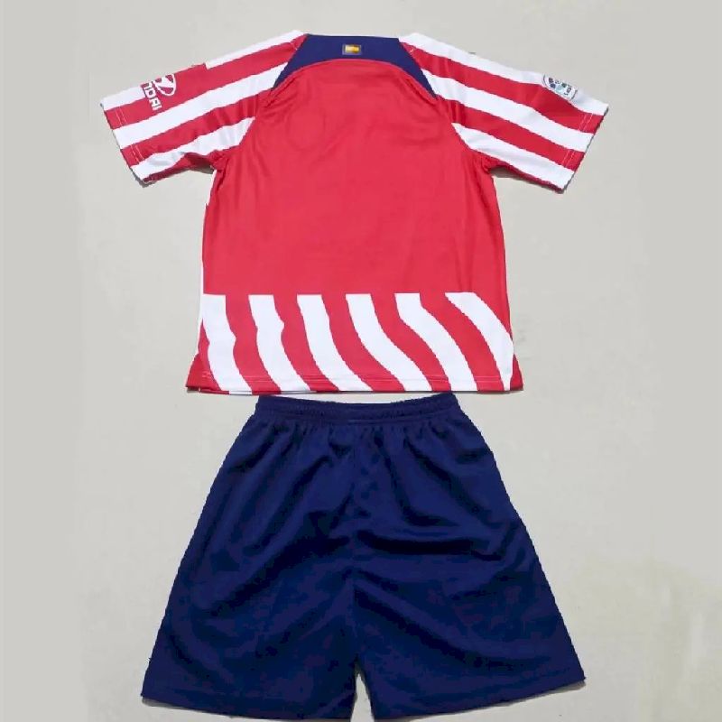 Atlético Madrid 2022/23 Equipamento Principal Infantil 2