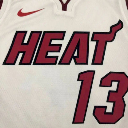 Camisa Bam Adebayo Branca Masculina 2020-21 Swingman Versão Jogador – Edição Associação