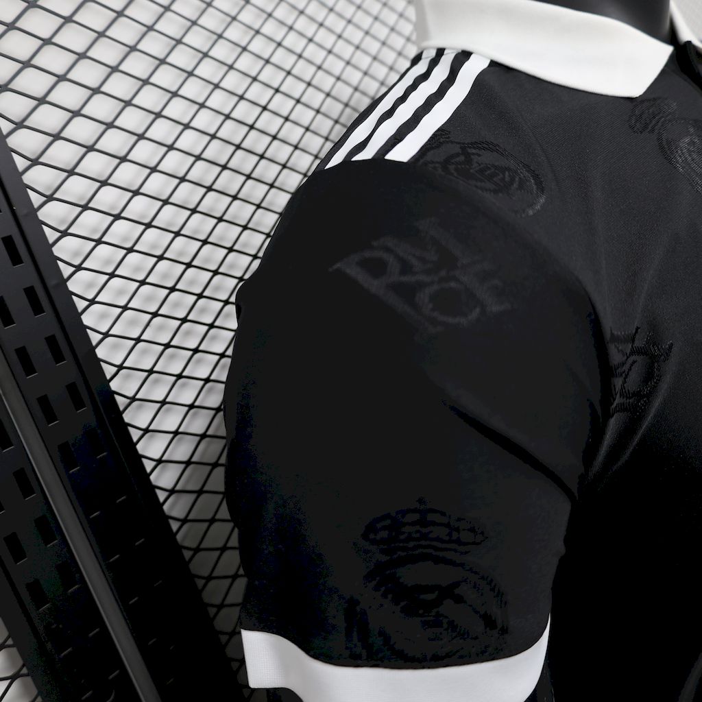 Camisa Real Madrid 2025/26 Edição Especial Preta Versão Jogador