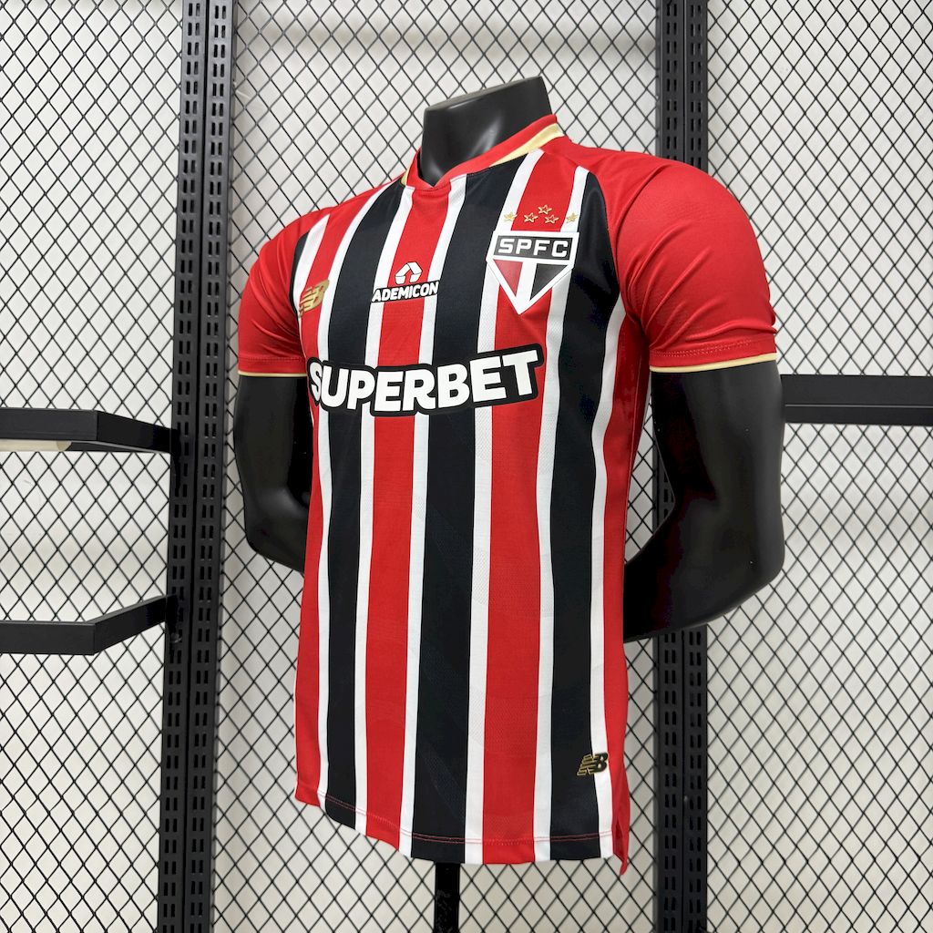 São Paulo 2025/26 Away Jersey Player Version