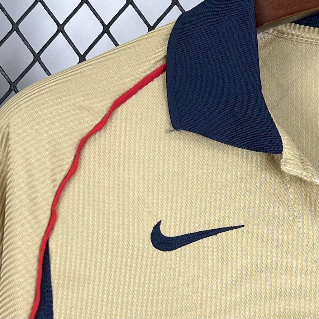 Camisa retrô reserva do Arsenal 2001/02
