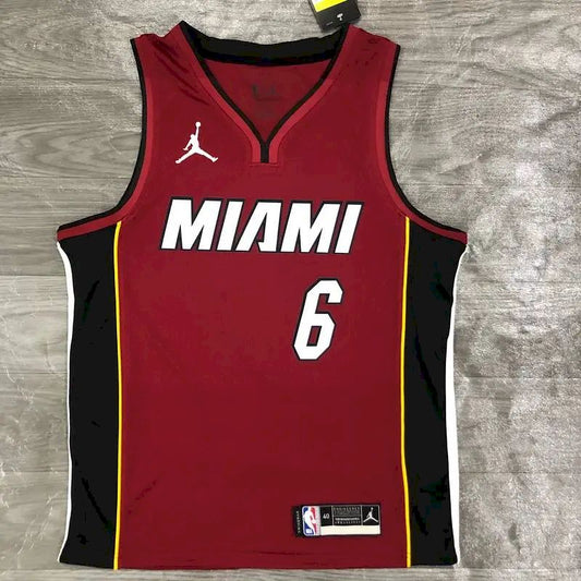 Men’s LeBron James Red 2020-21 Swingman Player Version Jersey – Statement Edition