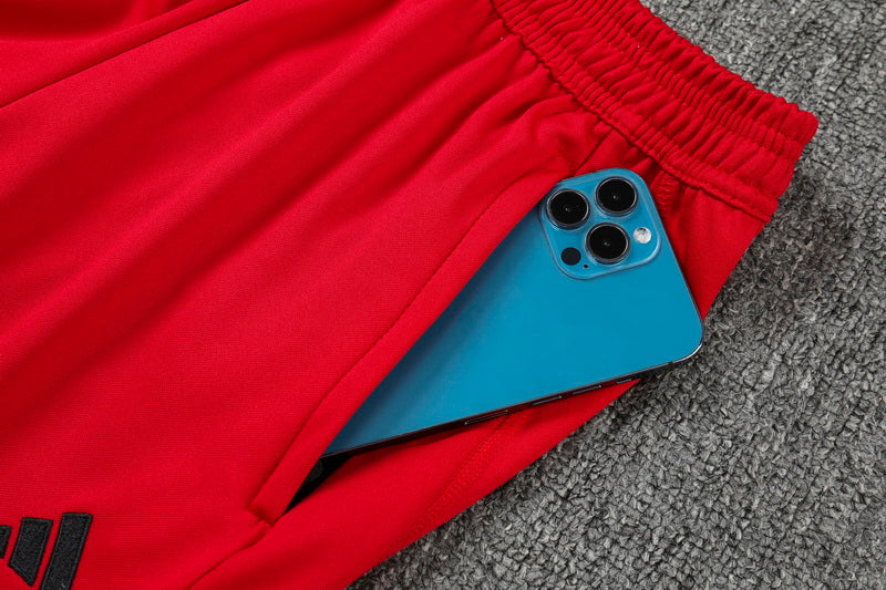 Blusa + Calça Flamengo 2023/24 Meio Zíper Adulto 902