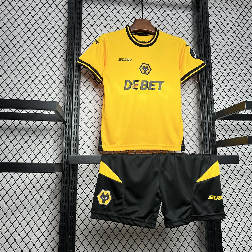 Kids Wolverhampton 2024/25 Home Kit