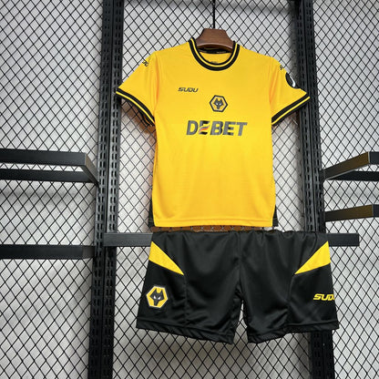 Kids Wolverhampton 2024/25 Home Kit