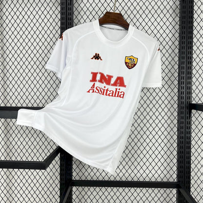 Camisa retrô reserva AS Roma 2000/01