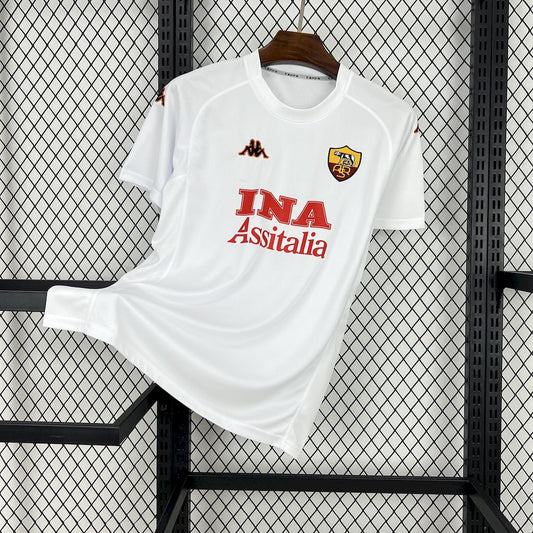 Camisa retrô reserva AS Roma 2000/01