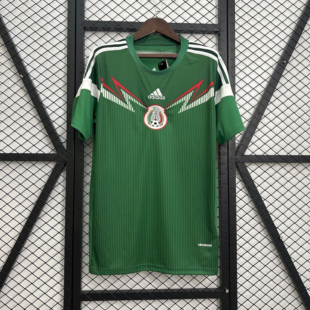 Camisa retrô da seleção do México 2014