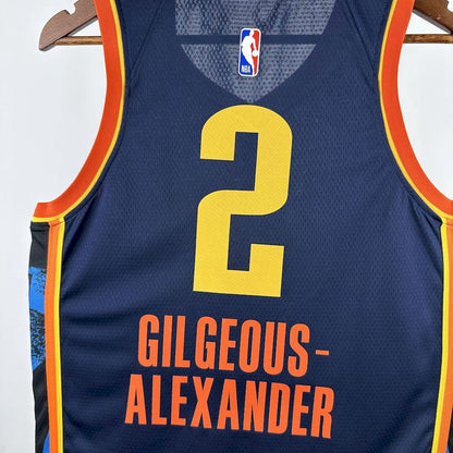 Oklahoma City Thunder 2024/25 City Edition GILGEOUS ALEXANDER#2