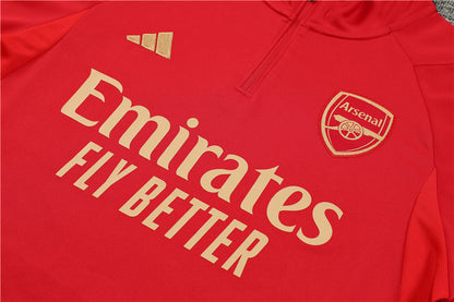 Suéter e calça Arsenal 2023/24 com zíper e meio zíper 14001