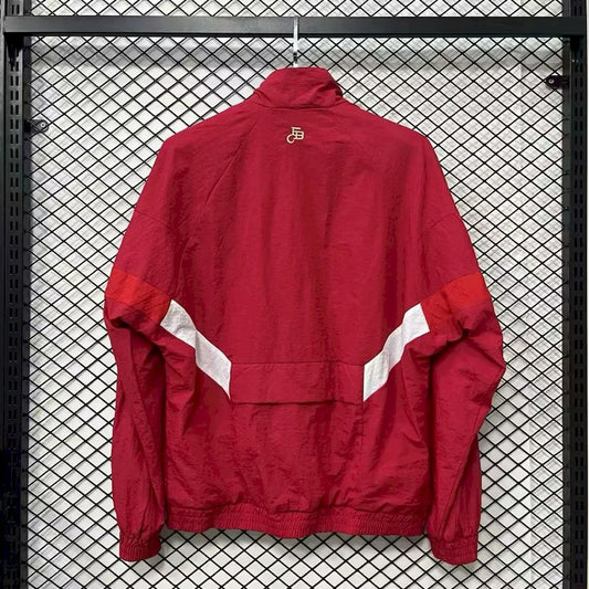 Blusão vermelho do Bayern de Munique 2025/26
