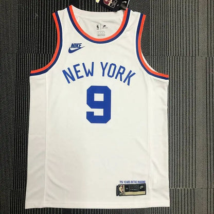 RJ Barrett Men’s White 2021-22 75th Anniversary Jersey – Classic Edition