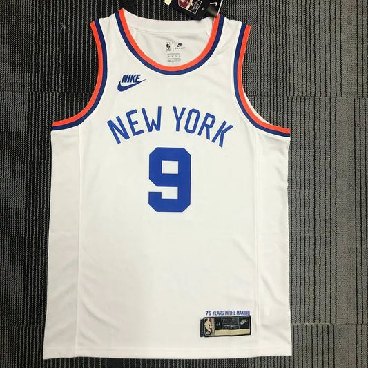 RJ Barrett Men’s White 2021-22 75th Anniversary Jersey – Classic Edition