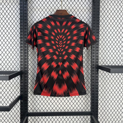 Camisa feminina pré-jogo do Flamengo 2025/26