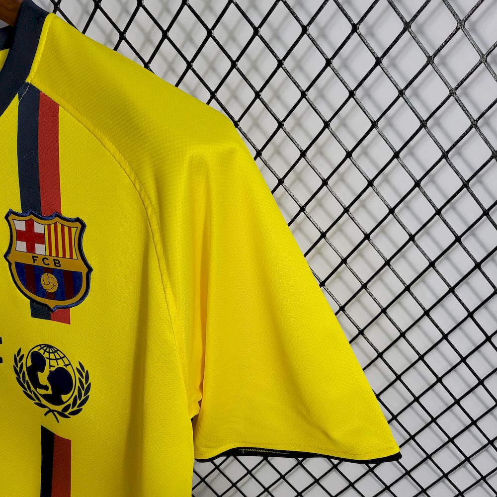 Camisa retrô alternativa do Barcelona 2008/09