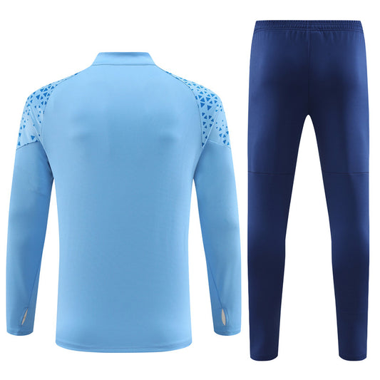 Suéter e calça Manchester City 2023/24 com zíper e meio zíper 14001