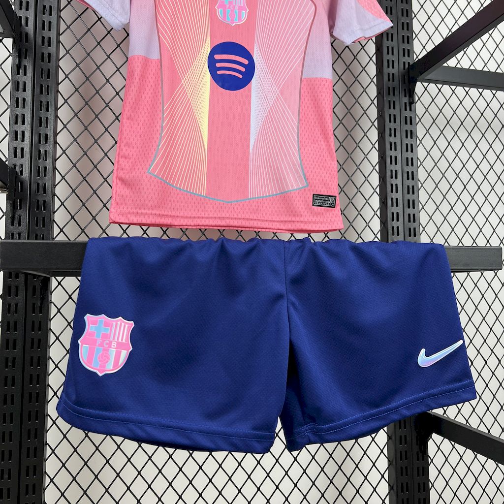 Barcelona 2025/26 pink special edition Kids Kit