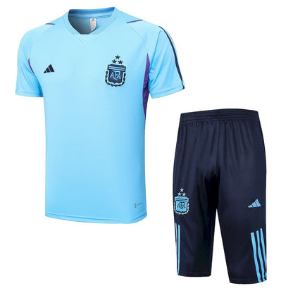 Camisa de treino adulta Argentina 2023/24 + short 3/4 815