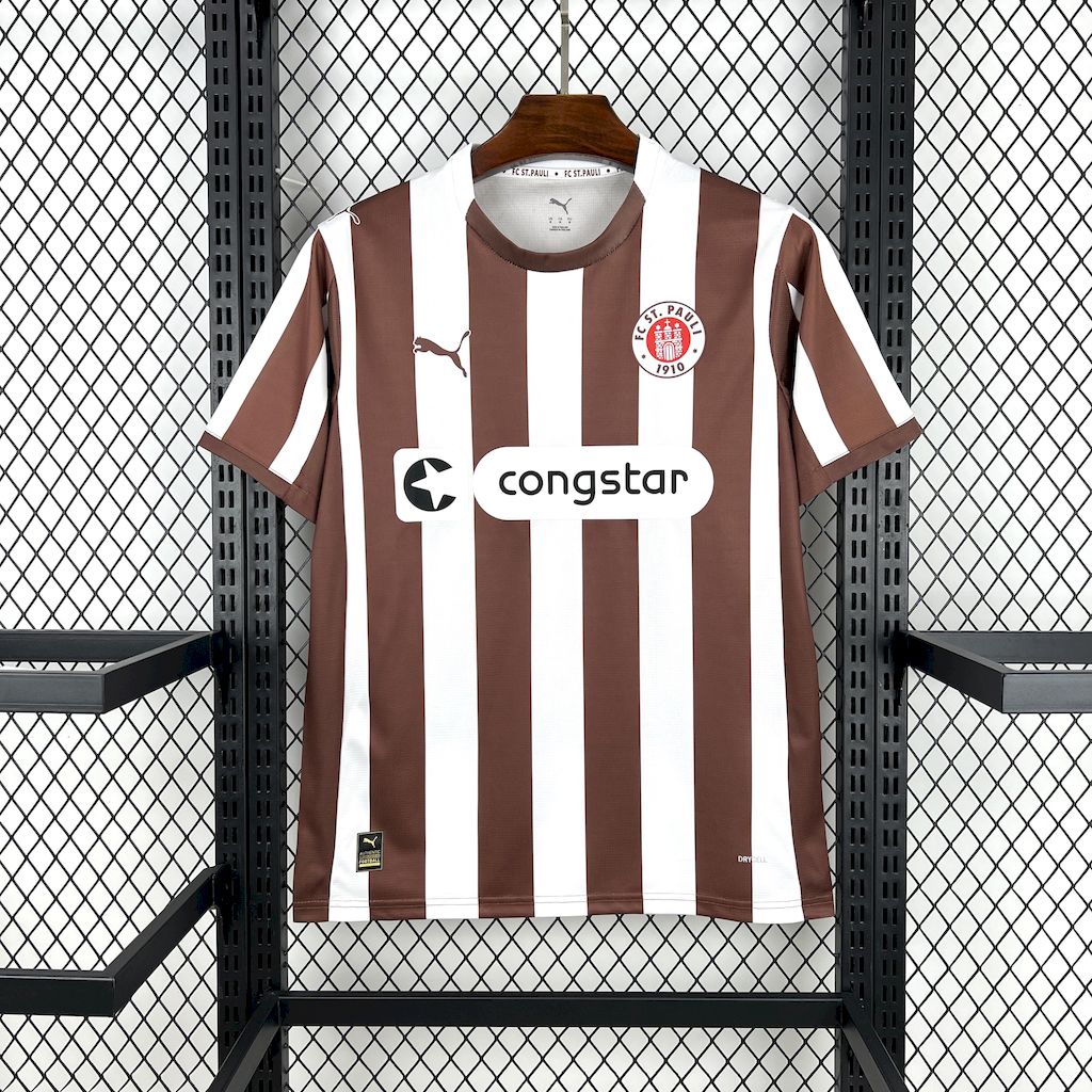 St Pauli 2025/26 Home Jersey
