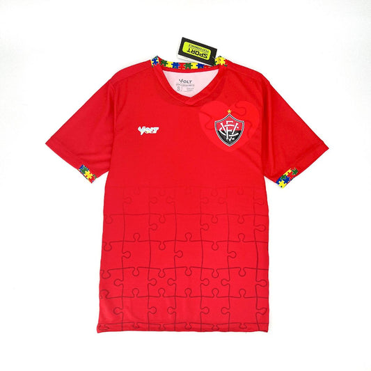 Vitória 2024/25 Autismo Vermelha Volt Jersey