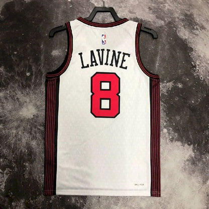 Camisa Zach LaVine Branca Masculina – Edição Cidade