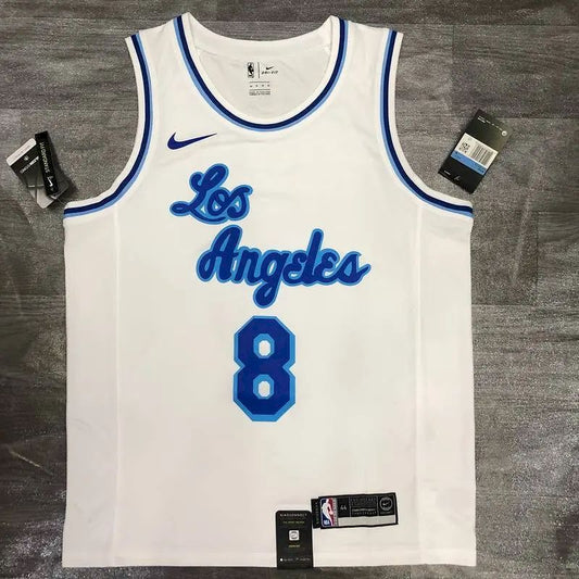 Camisa Kobe Bryant Masculina Branca Versão Jogador – Edição Clássica Retro