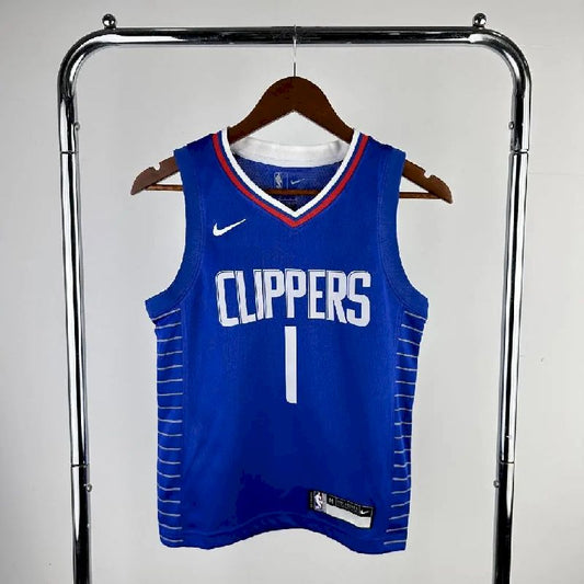 Camisa azul do time juvenil James Harden