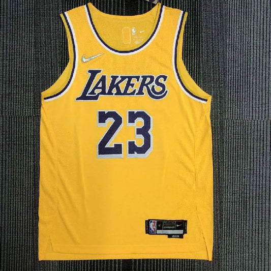 Camisa amarela masculina do LeBron James – Edição autêntica