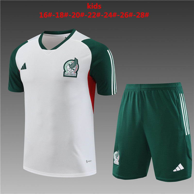 Camisa e short infantil de treino do México 2023/24 14001