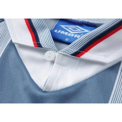 Camisa retrô de mangas compridas reserva da Inglaterra 1996/97