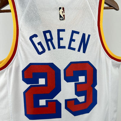 Golden State Warriors 2024/25 Clássicos de Madeira VERDE#23