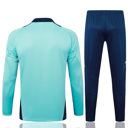 Manchester United 2024/25 Half-Zip Kids Sweater+Pant 815