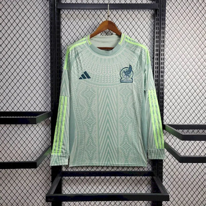 Men's Mexico 202425 Away Long Sleeve Jersey