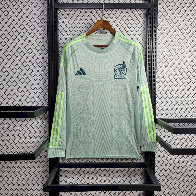 Men's Mexico 202425 Away Long Sleeve Jersey