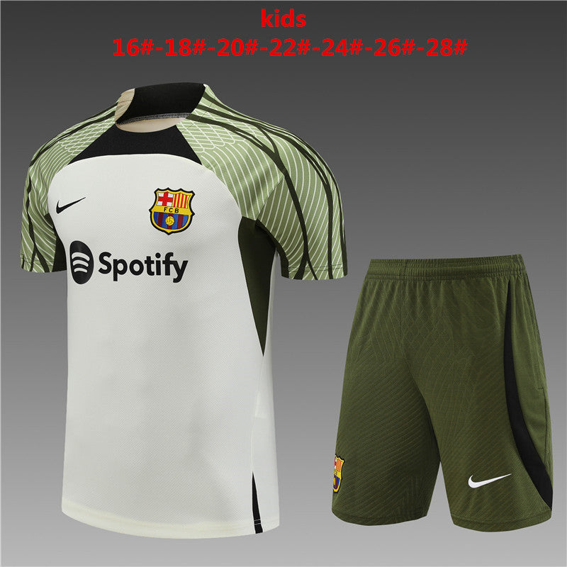 Camisa e short infantil Barcelona 2023/24 14001