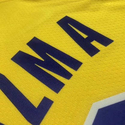 Men’s Kyle Kuzma Yellow Team Jersey – 75th Anniversary Edition