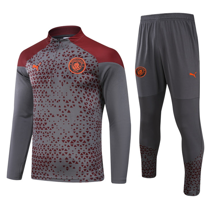Suéter e calça Manchester City 2023/24 com zíper e meio zíper 902
