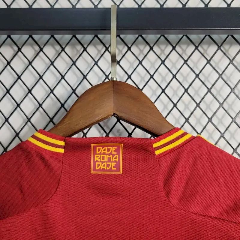 AS Roma 2023/24 Home Kids Kit