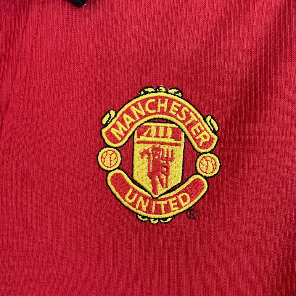 Camisa retrô de mangas compridas do Manchester United 1998/99