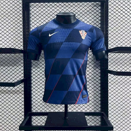 Men's Croatia 2024/25 Away Jersey Player Version