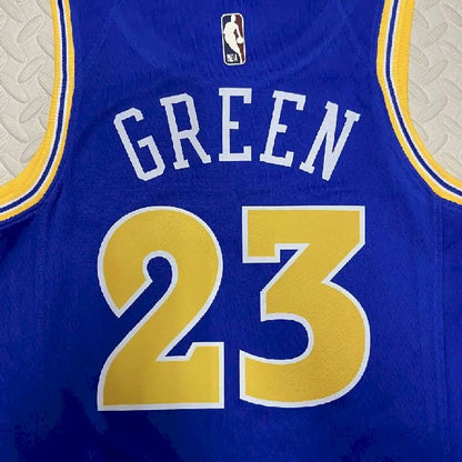 Men’s Draymond Green Blue Retro Team Jersey