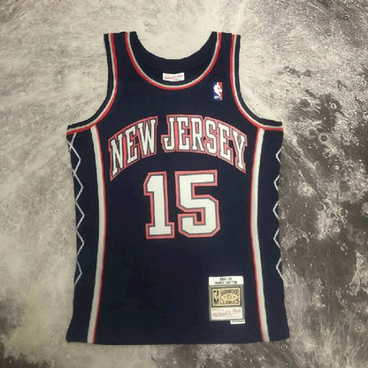Camisa Masculina M&amp;N Jevon Carter Azul Retro 2006/07