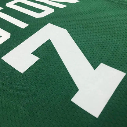 Men’s Jaylen Brown Green Team Jersey – 75th Anniversary Edition