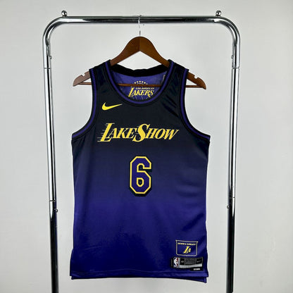 Los Angeles Lakers 2024/25 Edição Cidade JAMES#6